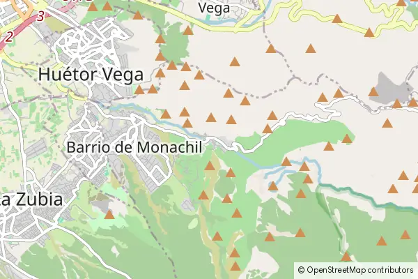 Mapa Monachil