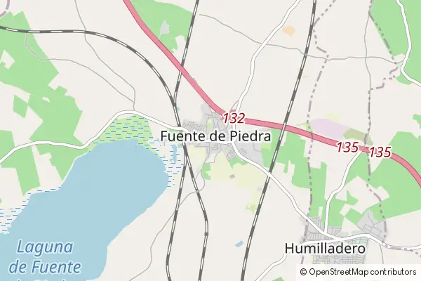 Mapa Fuente de Piedra