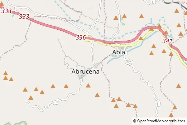 Mapa Abrucena