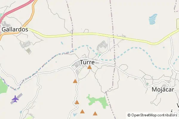 Mapa Turre