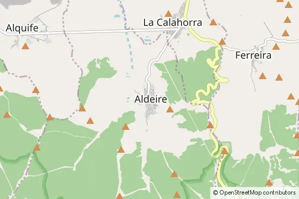 Mapa Aldeire