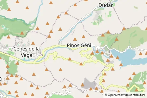 Mapa Guejar Sierra