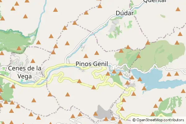 Mapa Pinos Genil