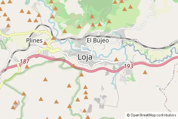 Mapa: Loja • © OpenStreetMap contributors Mapa Loja