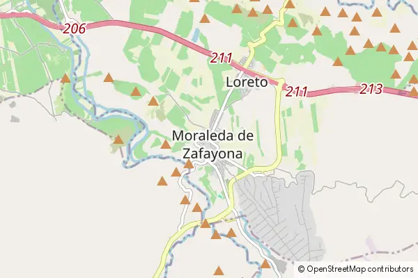 Mapa Moraleda de Zafayona