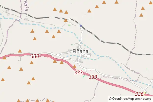 Mapa Fiñana