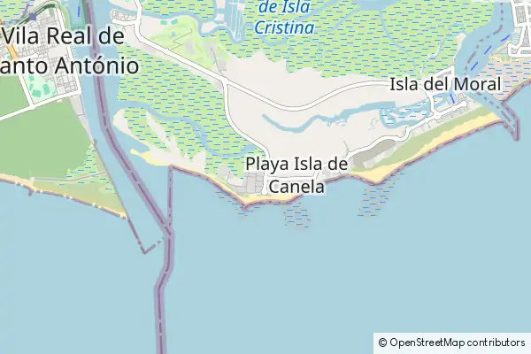 Mapa Isla Canela