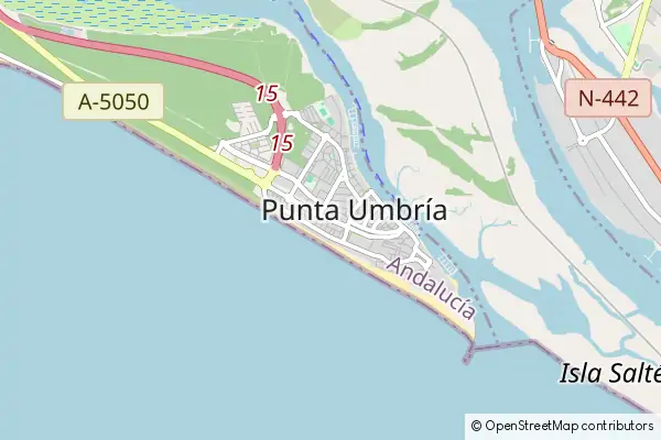 Mapa Punta Umbría