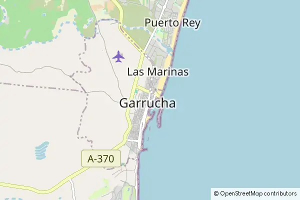 Mapa Garrucha