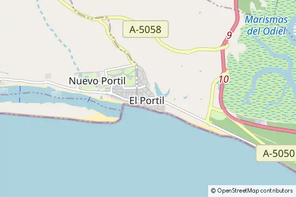 Mapa El Portil