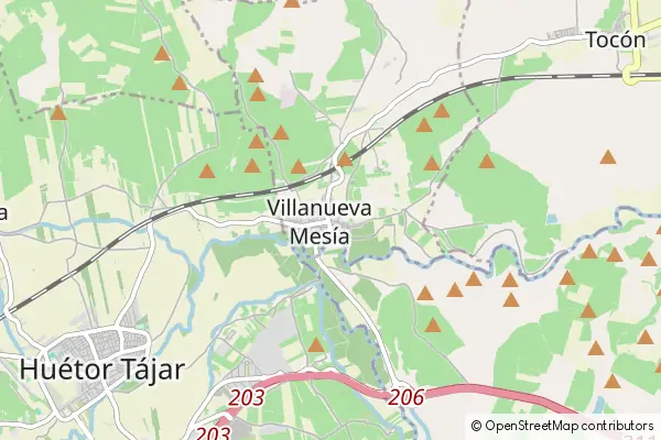 Mapa Villanueva Mesia