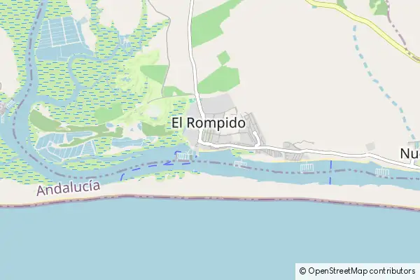 Mapa El Rompido