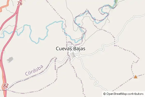 Mapa Cuevas Bajas