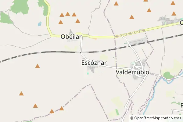 Mapa Escóznar