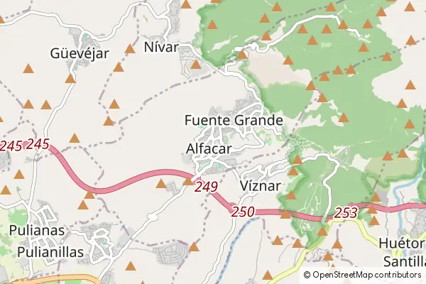 Mapa Alfacar