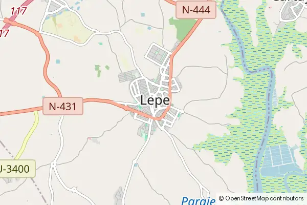 Mapa Lepe