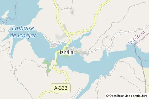 Mapa Iznájar