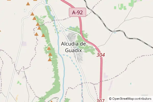 Mapa Alcudia de Gaudix