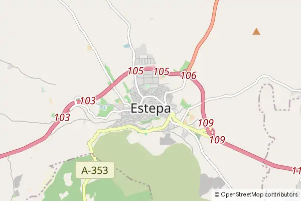 Mapa Estepa