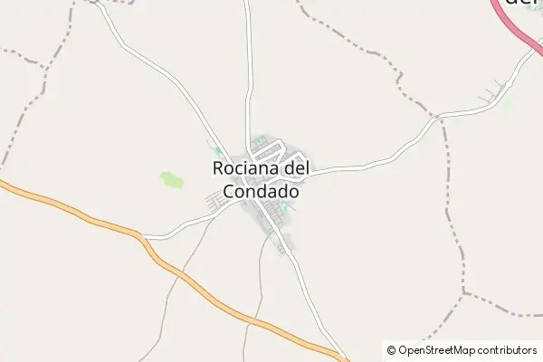 Mapa Rociana Del Condado