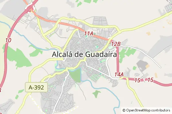 Mapa Alcalá de Guadaira