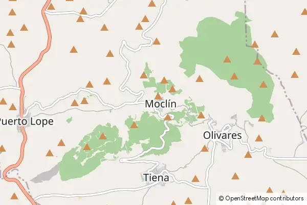 Mapa Moclín