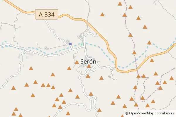 Mapa Serón