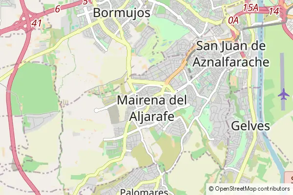 Mapa Mairena del Aljarafe