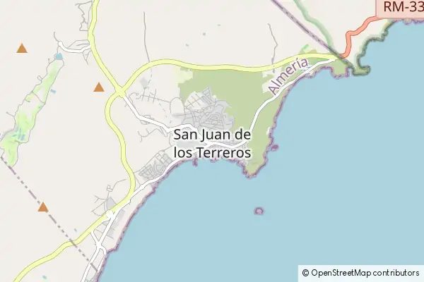 Mapa San Juan de los Terreros