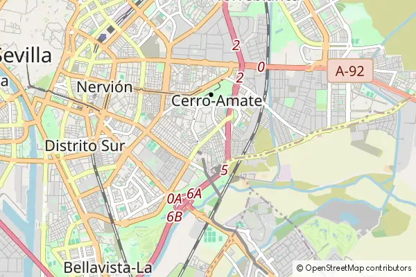 Mapa Pedrera