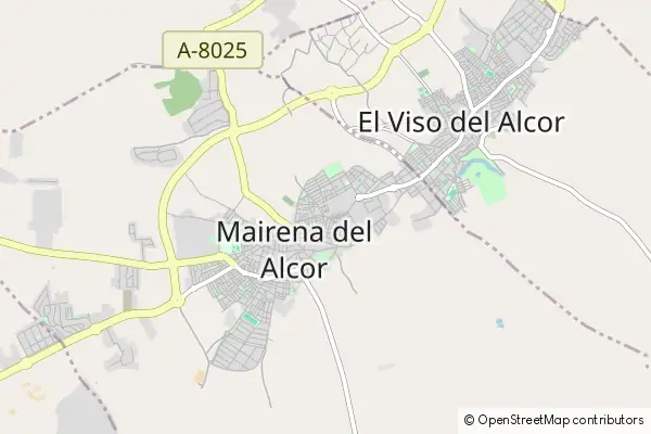 Mapa Mairena del Alcor