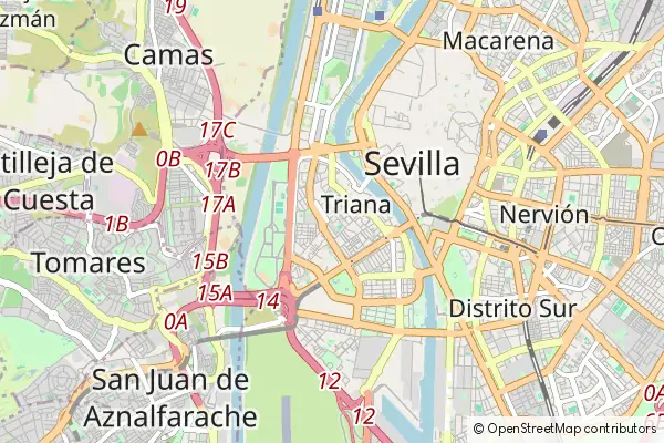 Mapa Olivares