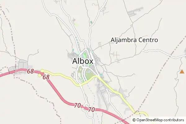 Mapa Albox