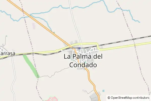 Mapa La Palma del Condado