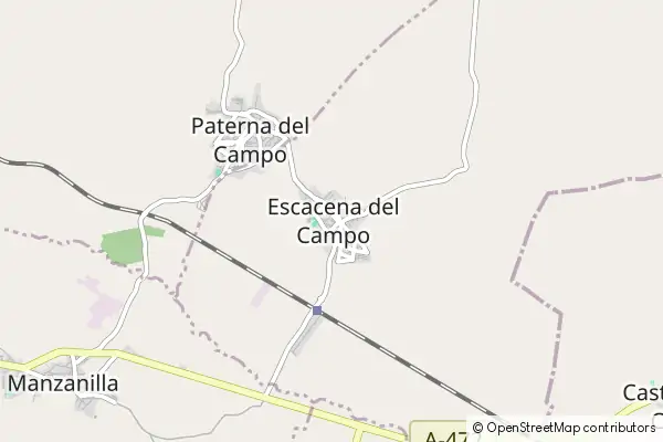 Mapa Escacena del Campo