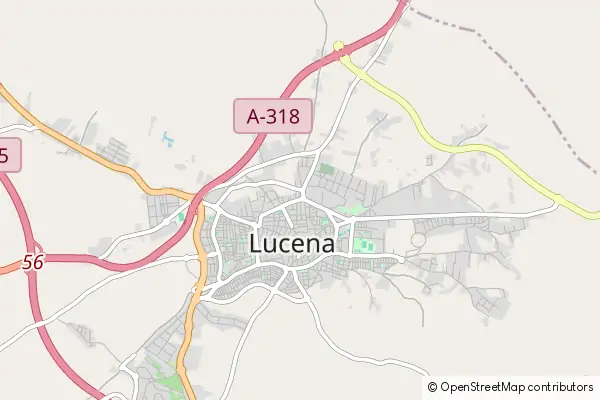 Mapa Lucena