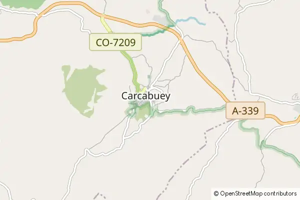 Mapa Carcabuey