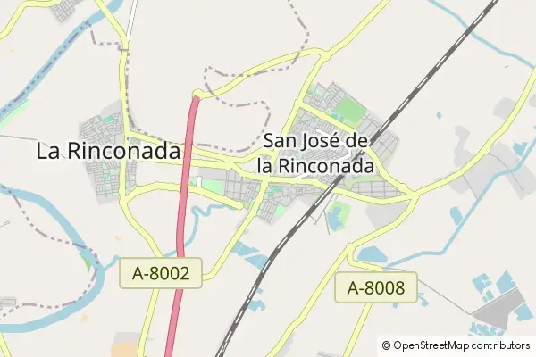Mapa San José de la Rinconada