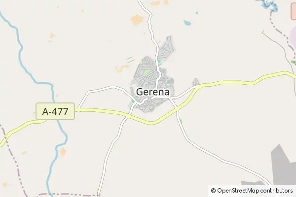 Mapa Gerena