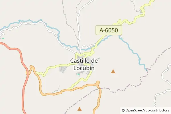 Mapa Castillo de Locubín