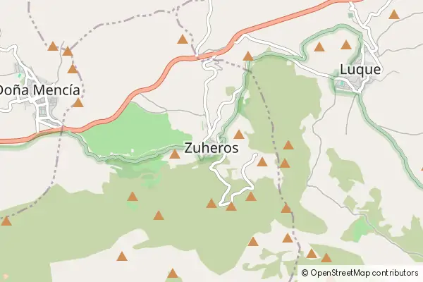 Mapa Zuheros
