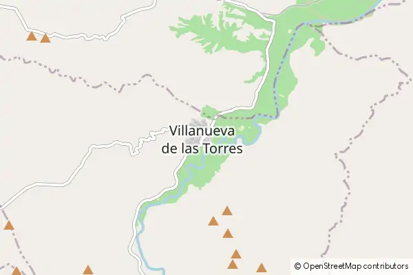 Mapa Villanueva de las Torres