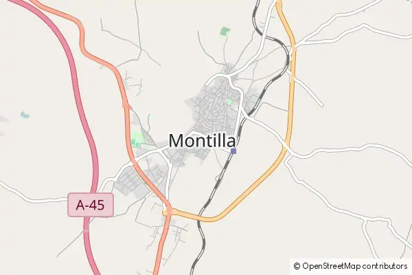 Mapa Montilla