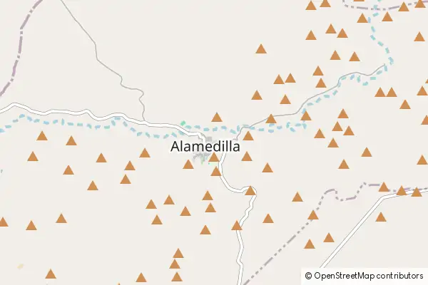 Mapa Alamedilla