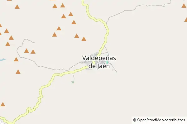 Mapa Valdepeñas de Jaén