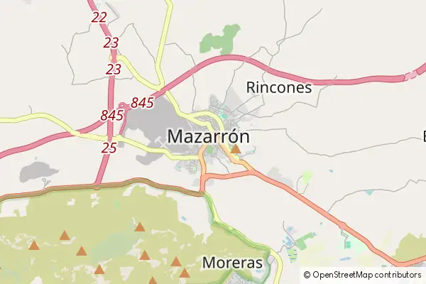 Mapa Mazarrón