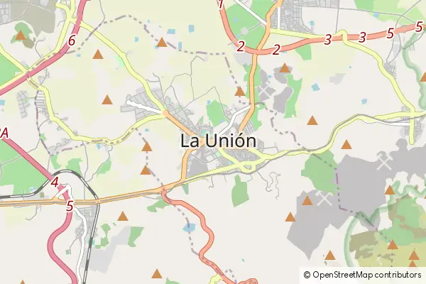 Mapa La Unión