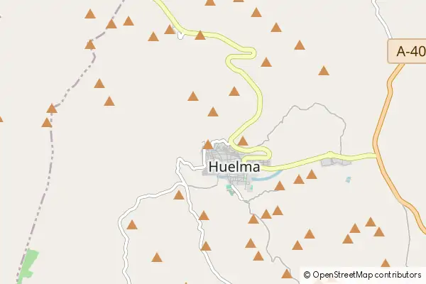 Mapa Huelma