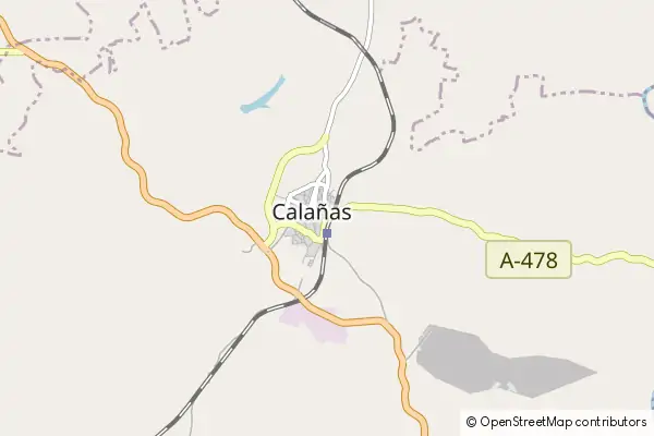 Mapa Calañas