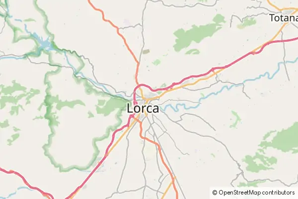 Mapa Lorca